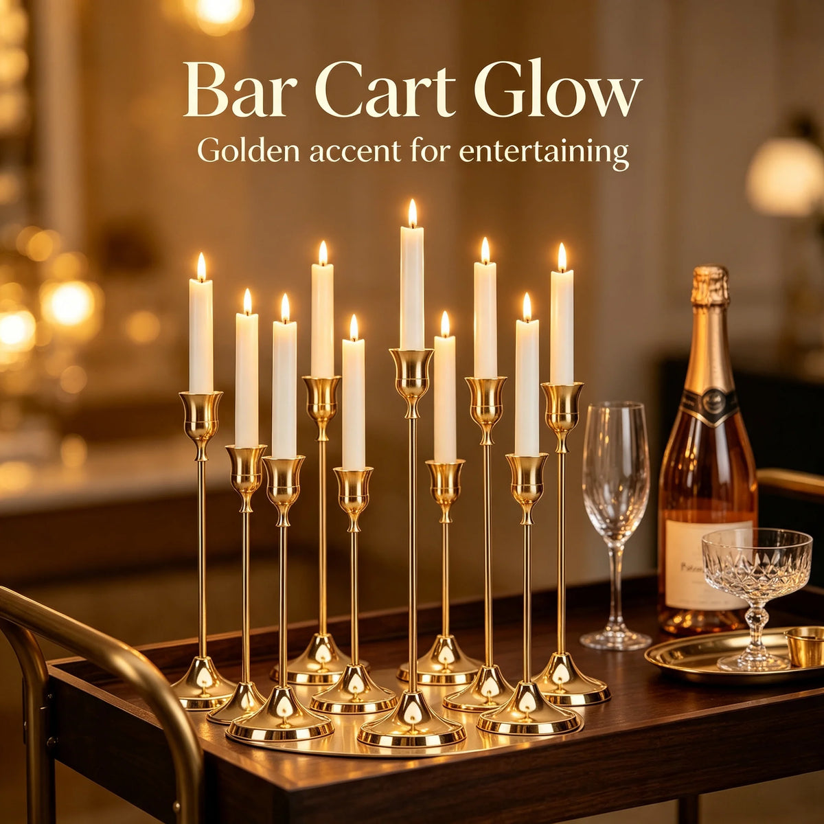 Wedding Decor Slim Stem Candle Holder Of Classic
