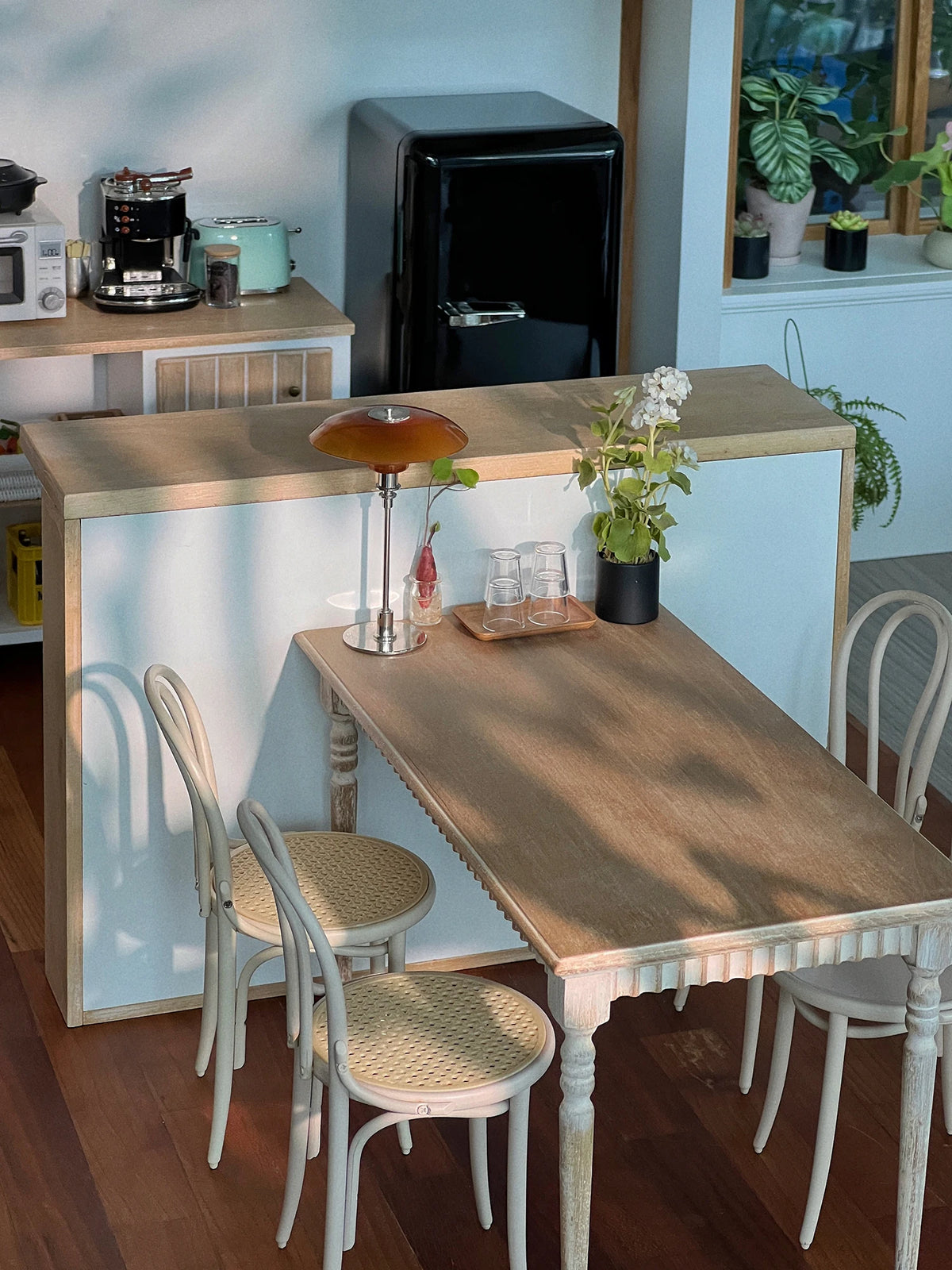 Solid Wood Metal Corner Sink Cabinet Door Cabinet