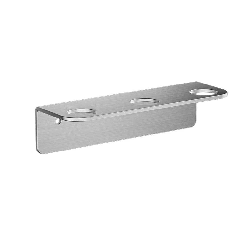 1pc Wall Mounted Stainless Steel Soap Dispenser Holder