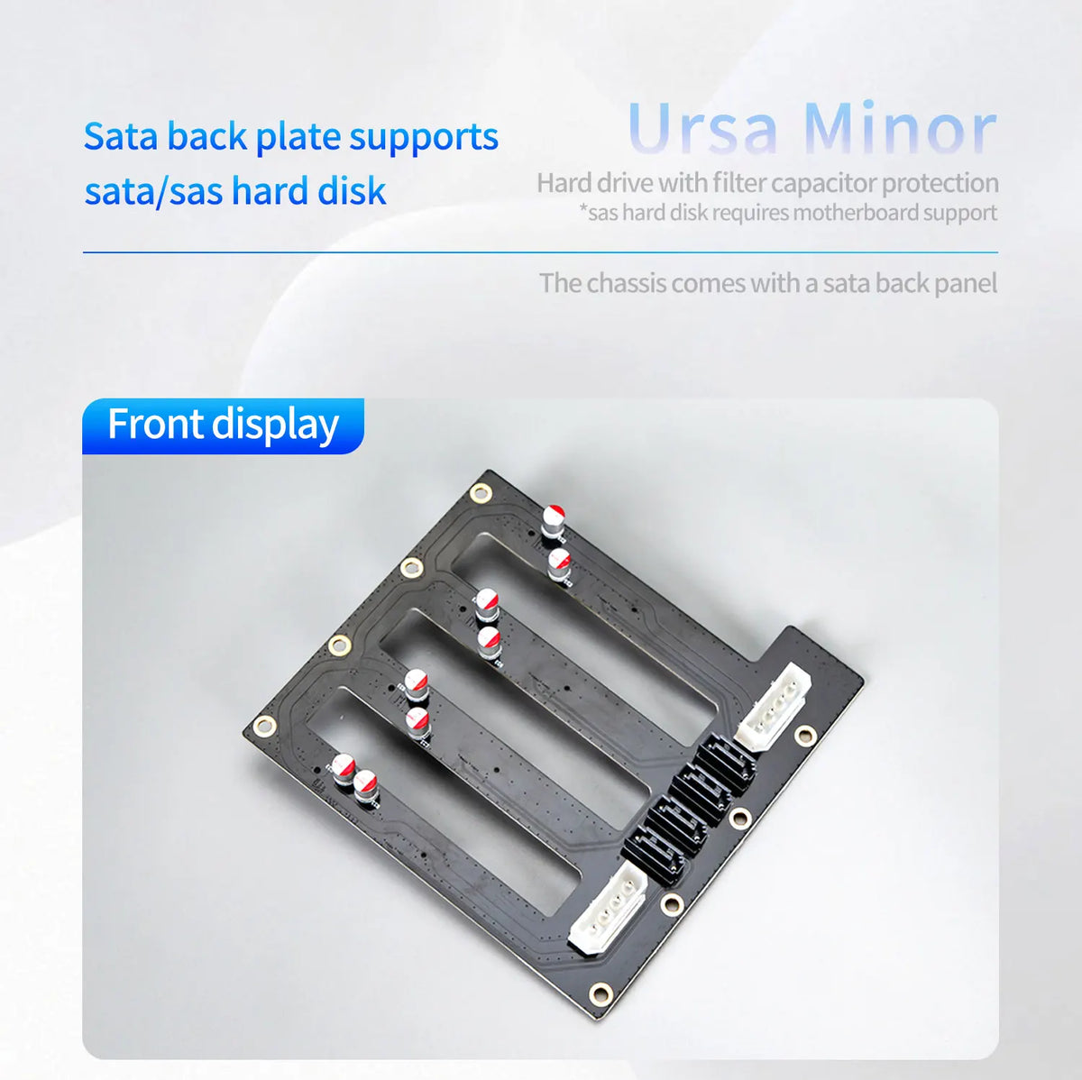 Ursa Minor 4-Bay Nas Chassis Sfx Power Supply