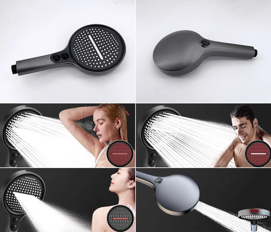 Rose Gold Bathroom Shower System 12 Inch Rain