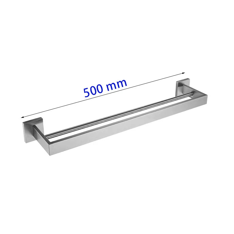 Stainless Steel Bathroom Brushed Nickel Towel Rack Toilet