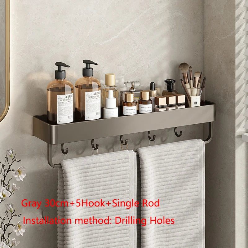 Bathroom Shower Shelf Shower Caddy Wall Floating Shelf