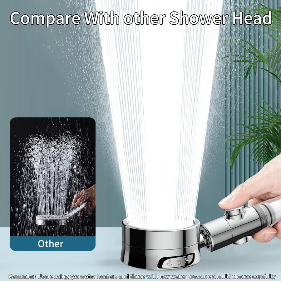 Yalandeng High-Pressure Filter Shower Head Three-Level