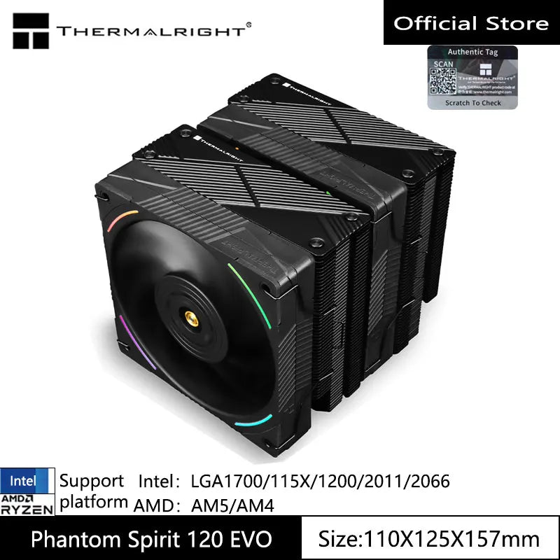 Thermalright Phantom Spirit 120 Evo Cpu Wind -Cooler