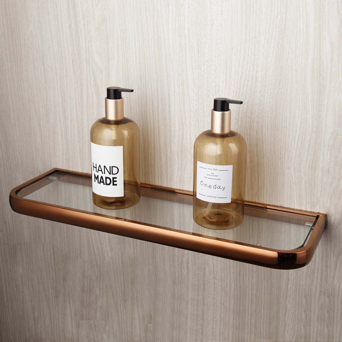 Zappo Rose Gold Wall-Mounted Stainless Steel Clothes Hook