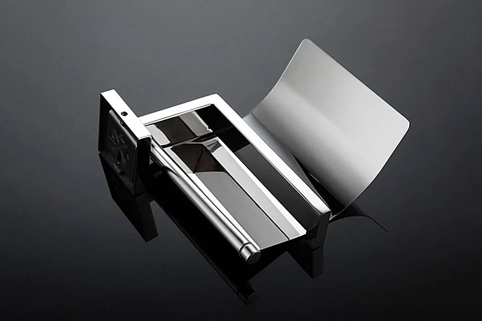Stainless Steel Bathroom Hardware Mirror Chrome Polished Towel