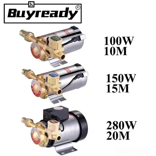 Mute Booster Pump Tap Water Pipeline Heater Automatic