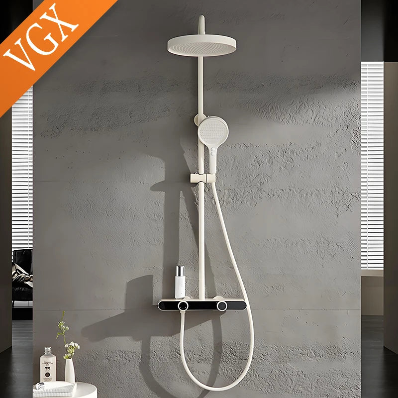 Vgx Gold Shower System Bathroom Shower Faucet 3-Way