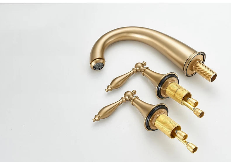 Nordic Style Basin Faucet Holes Bathroom Sink Faucet