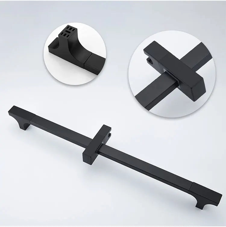 Wall Mounted Adjustable Slide Shower Bar Bathroom Shower