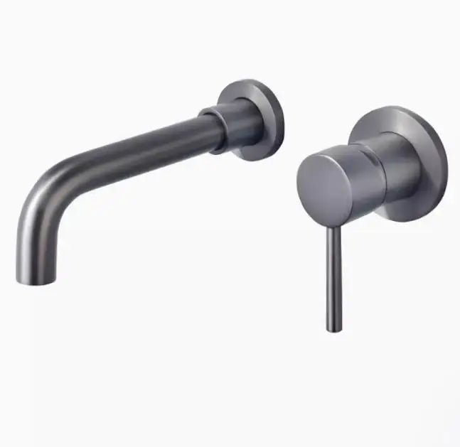 304 Stainless Steel Brushed Nickel Tap Wall Mount