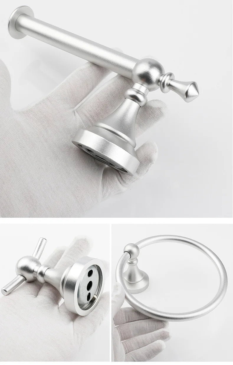 Mosa Gold Stainless Steel Bathroom Hardware Towel Bar