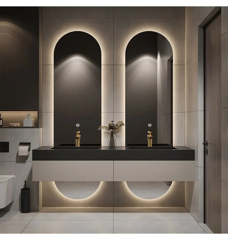 Designer Customized High-End Villa Light Luxury Rock Slab
