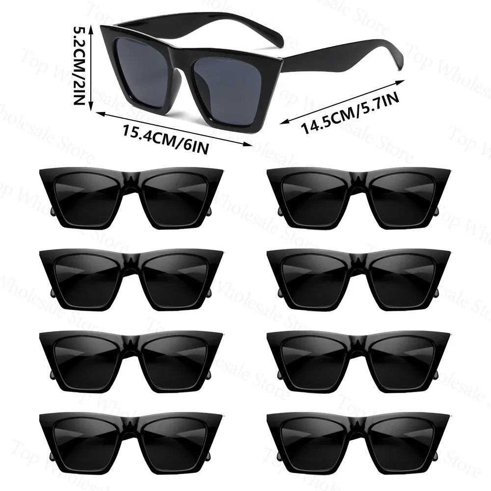 12-100pcs Wedding Bridal Heart Shaped Sunglasses Party Favors