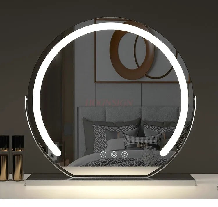 Led Makeup Mirror Lamp Desktop Intelligent Dressing Mirror