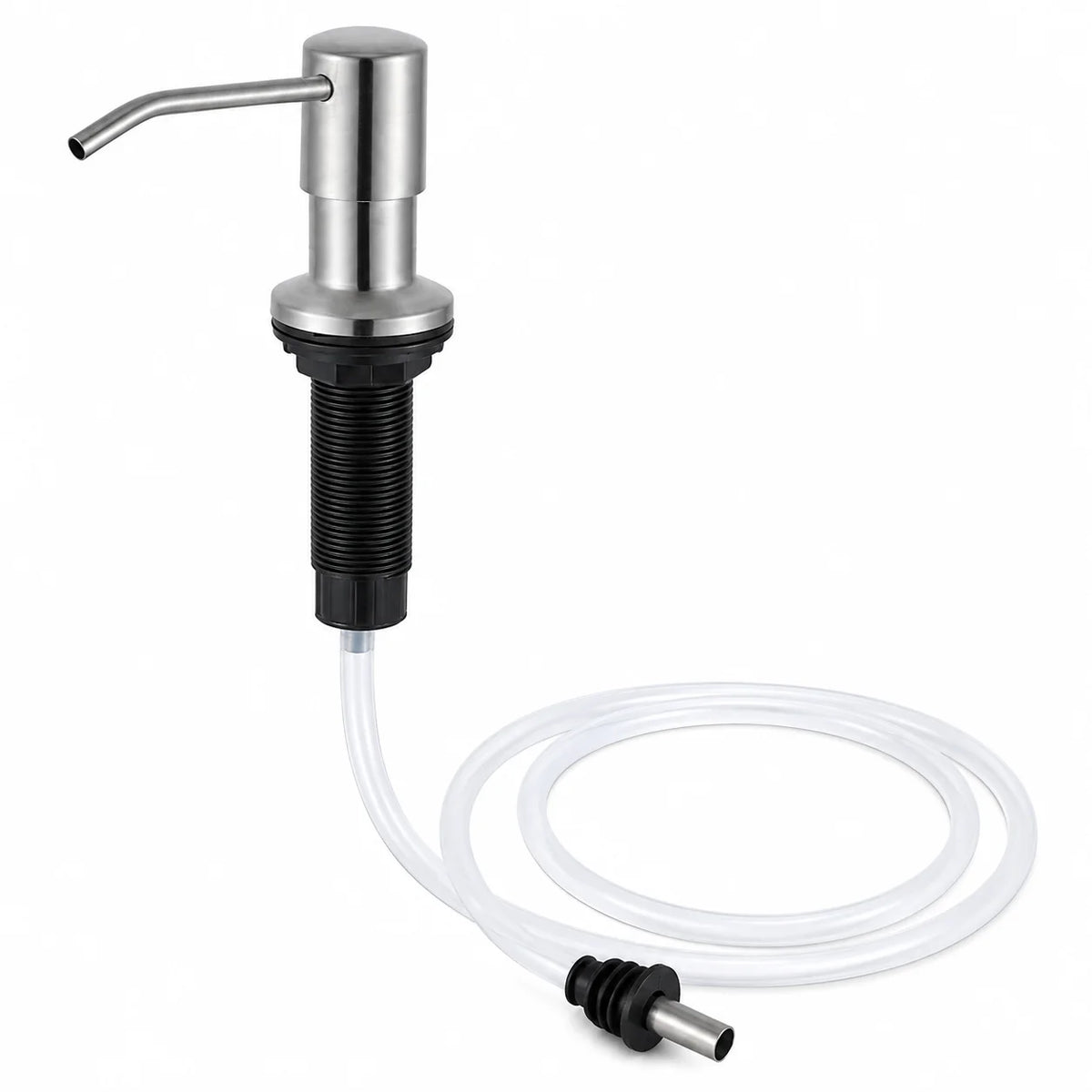 304 Stainless Steel Press-Type Sink Soap Dispenser 17oz/500ml