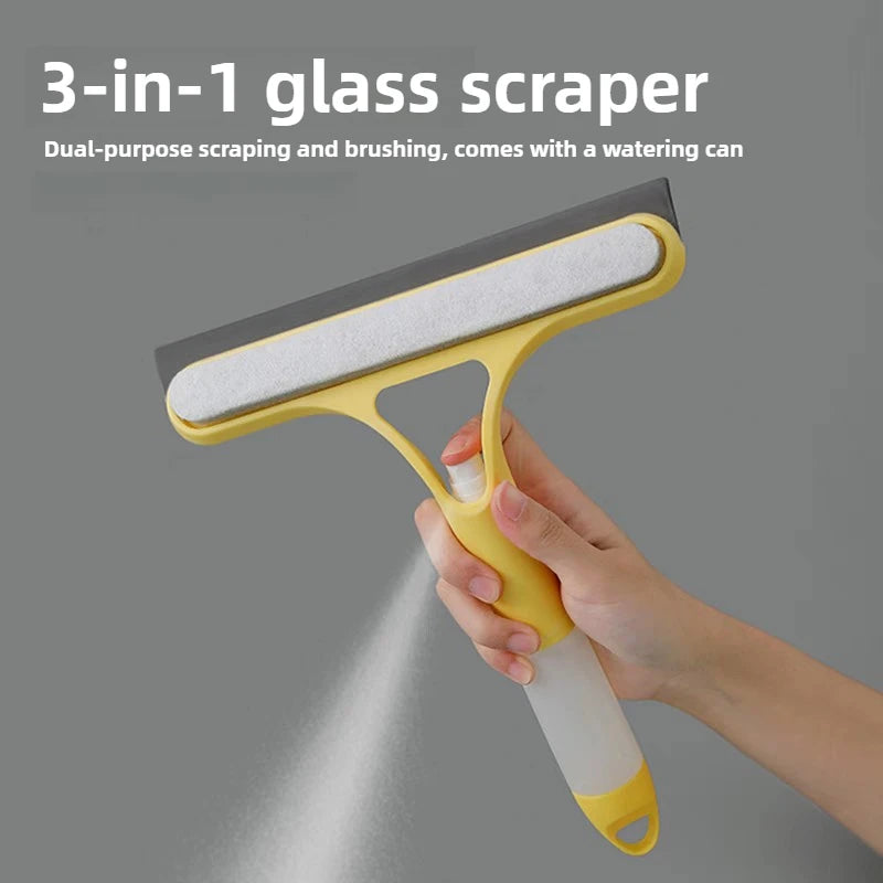 Glass Cleaning Artifact Bathroom Mirror Brush Window Wiper