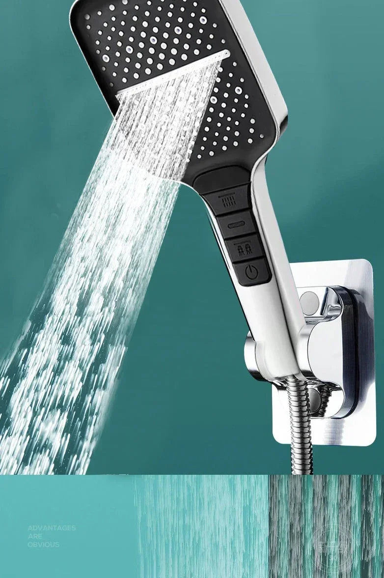 1-4pcs High Quality Bathroom High Pressure Rain Shower