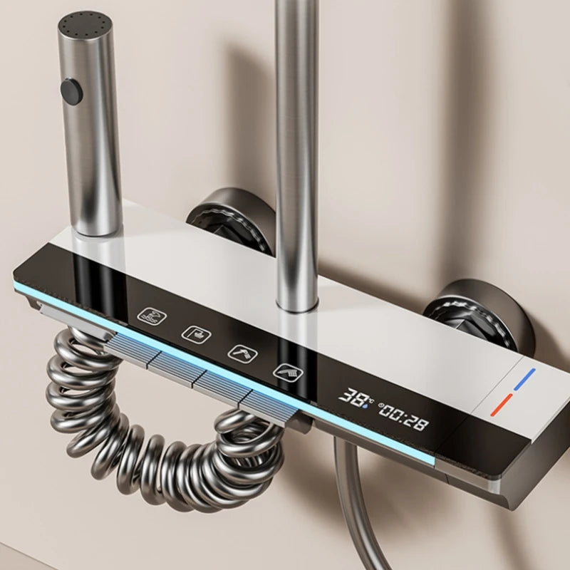 Local Stock Cold Mixer Shower Faucet Temperature Digital