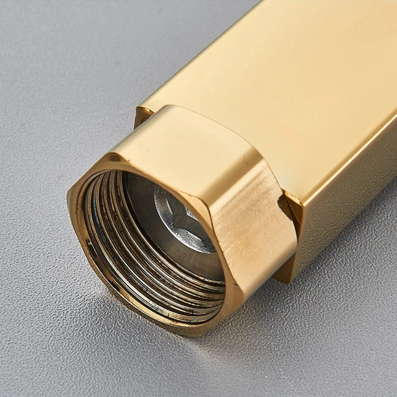 20/30/40/50cm Square Extension Tube G3/4 Bathroom Shower Faucet