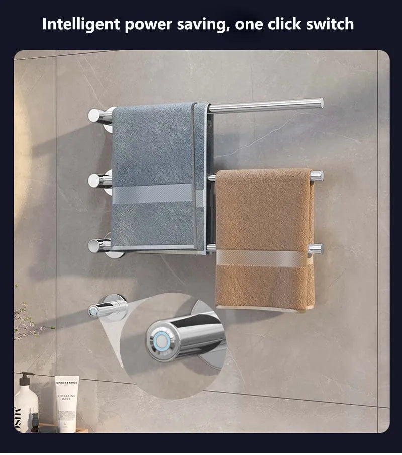 Intelligent Constant Temperature Electric Towel Rack 304