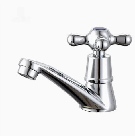 Handle Bathtub Faucet Cold Water Column Quick-Opening Tap