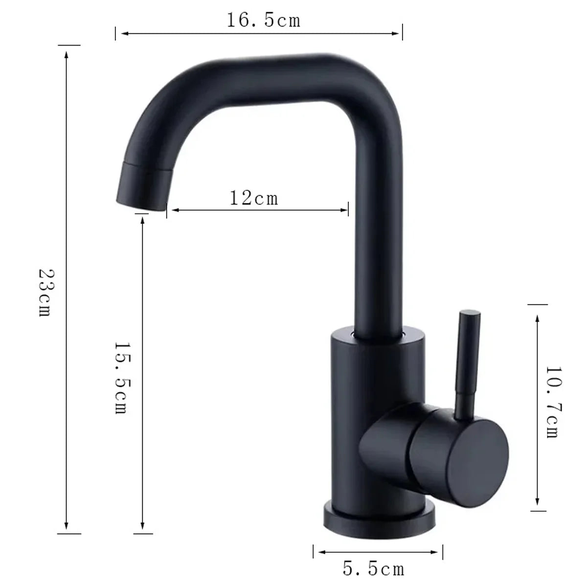 Bathroom Basin Faucet 304 Stainless Steel Cold Wash