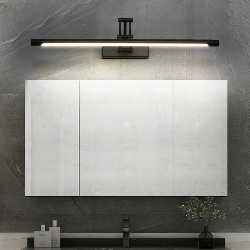 Modern Led Bathroom Vanity Light Adjustable Angle Black/White