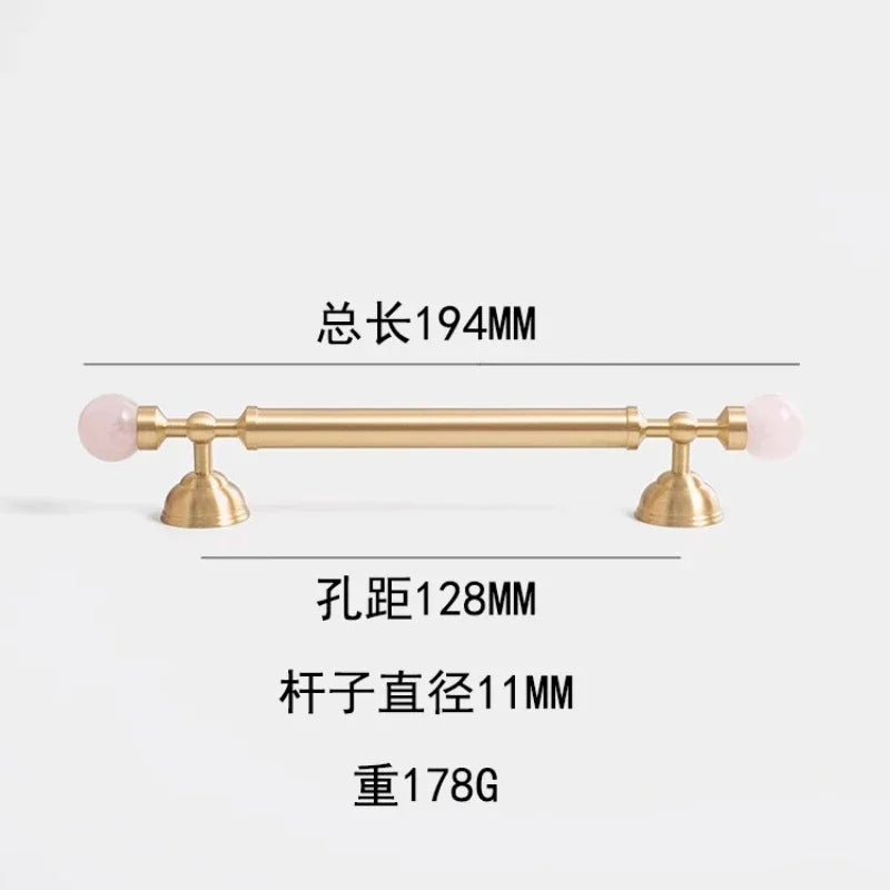 High End French Cabinet Handle Light Luxury Bathroom