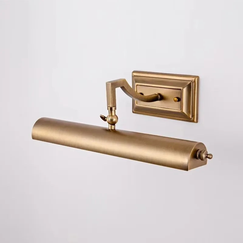 Wall Picture Lamp Led Gold Mirror Headlight Retro