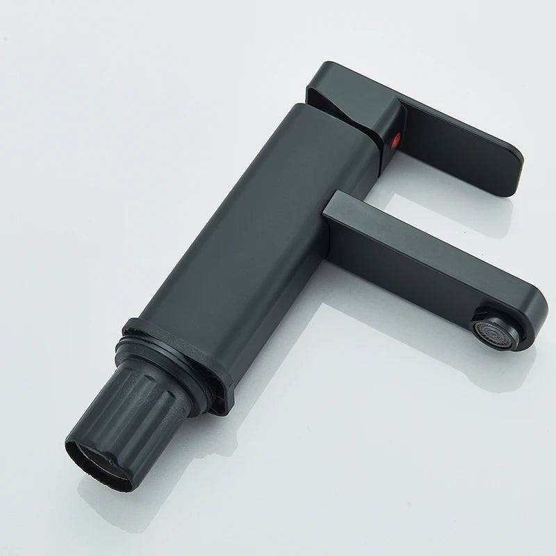 Black Bathroom Sink Faucet Basin Mixer Faucets Cold