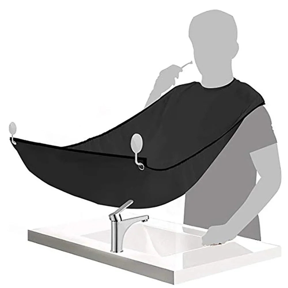 1pc Men Beards Shaving Aprons Creative Wall Mirror