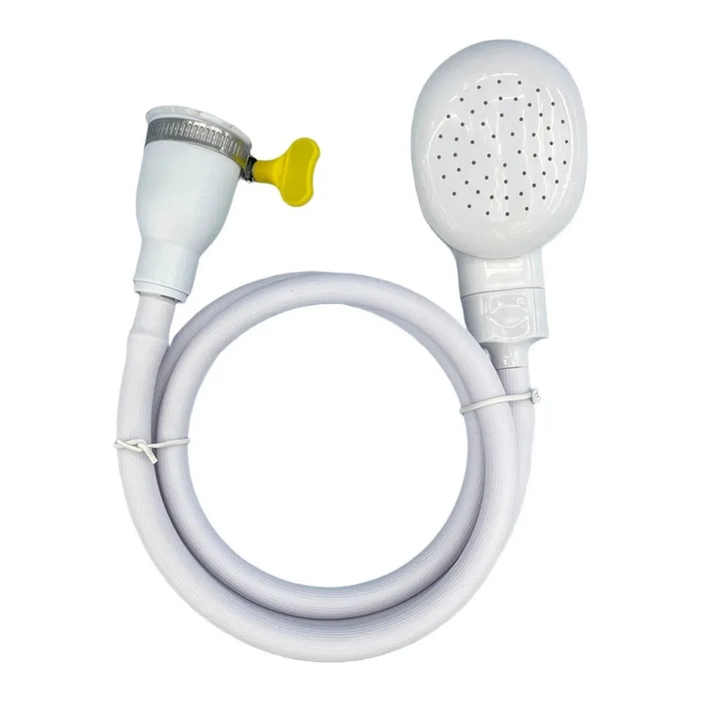Rubber Hose Universal Sink Spray Extender Shower Head