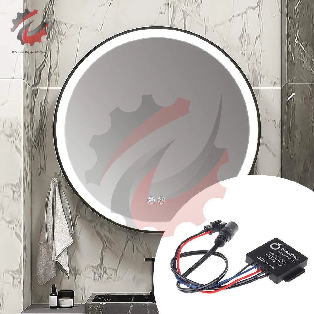 Dc 5-12v Bathroom Mirror Switch Led Inductive Dimming