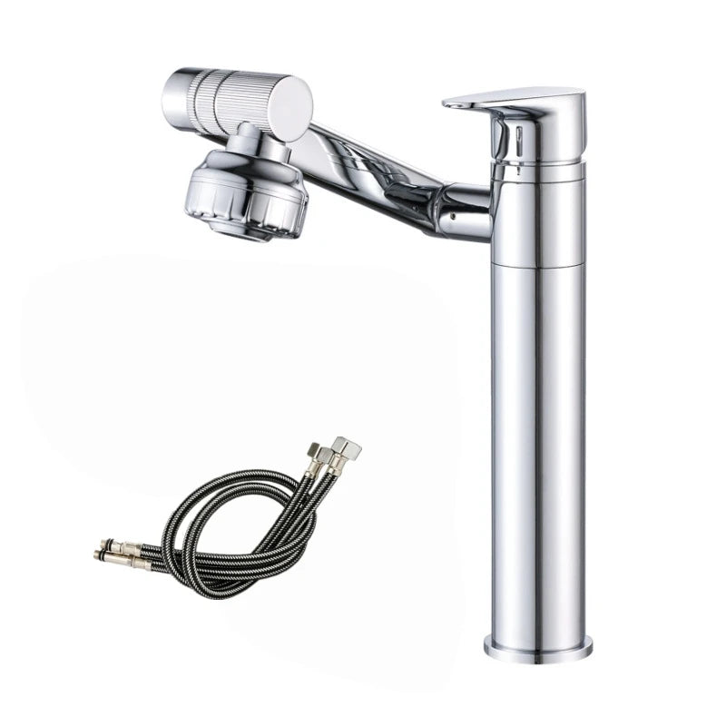 1080 Swivel Bathroom Sink Faucet Water Mixer Deck