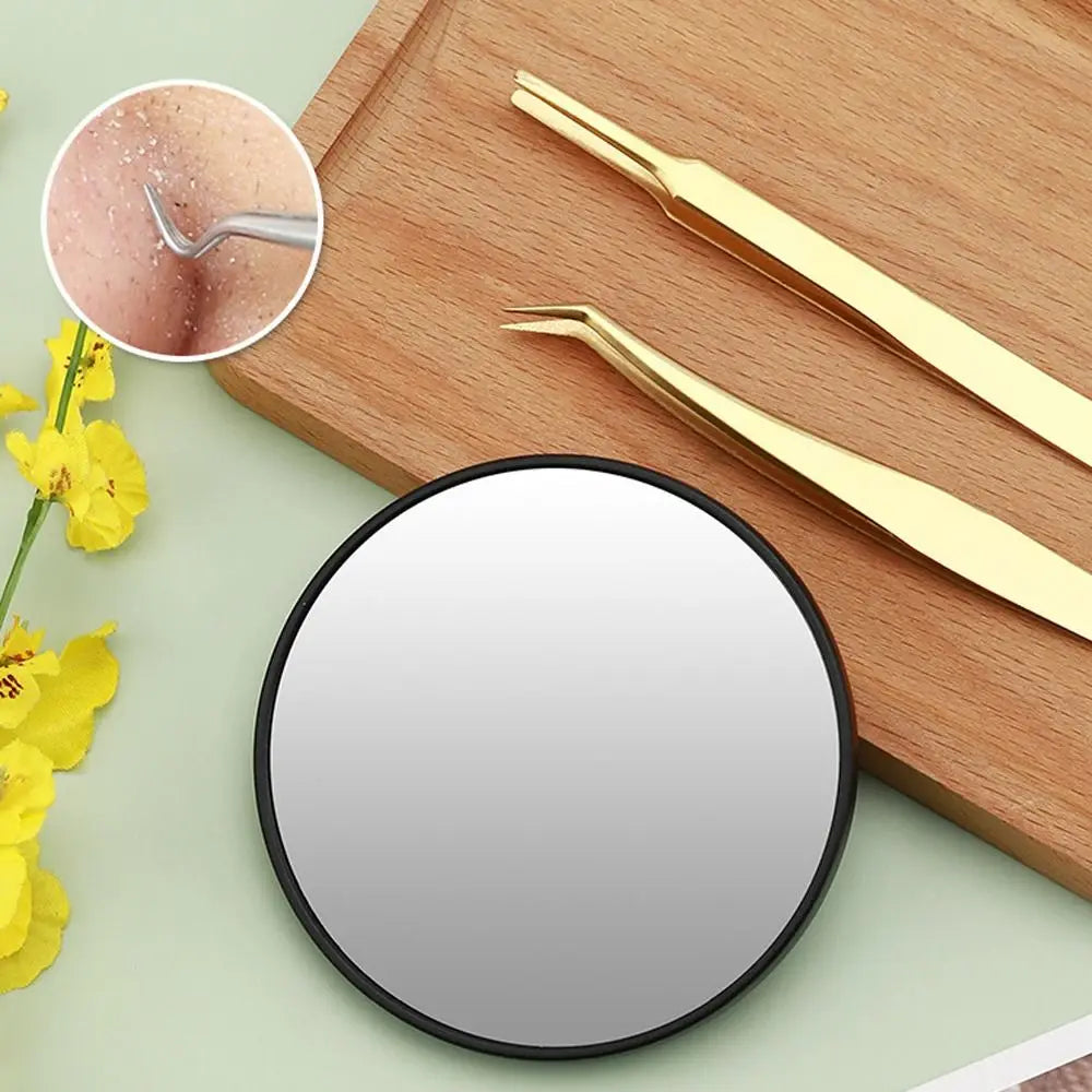Suction Cup Magnification Mirror 5x/10x/15x Round Makeup Mirror