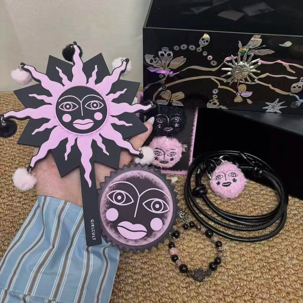 Girlcult Miao Witch Series Octagon Totem Compact Mirror
