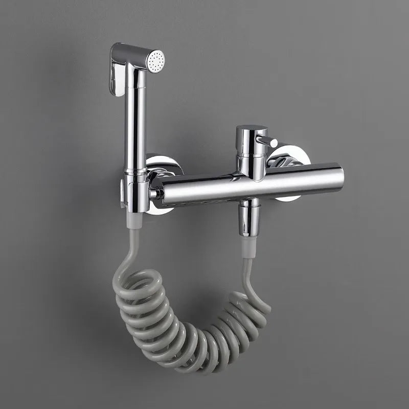 Bidet Faucet Wall Mounted Cold Total Brass Shower