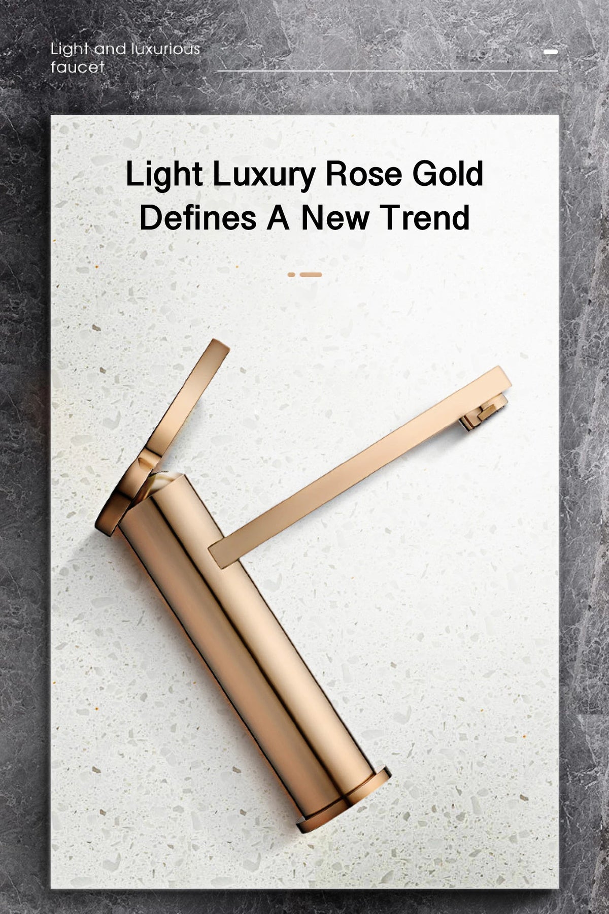 Aitana Modern Brass Black Bathroom Faucet Simple Design