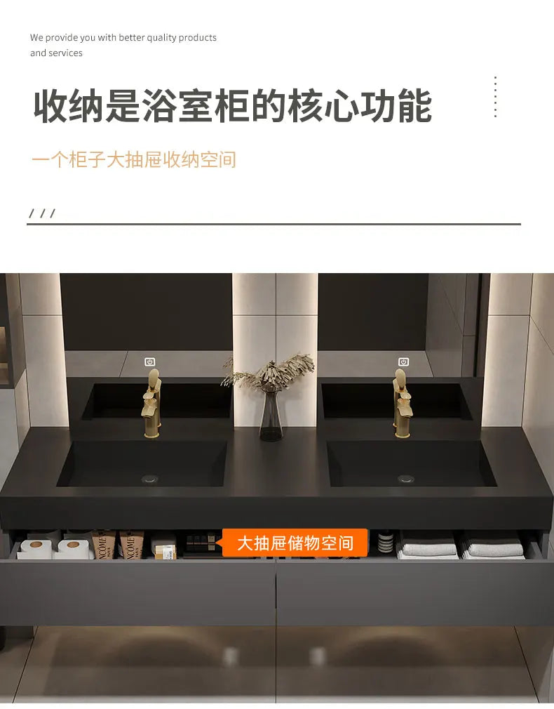Designer Customized High-End Villa Light Luxury Rock Slab