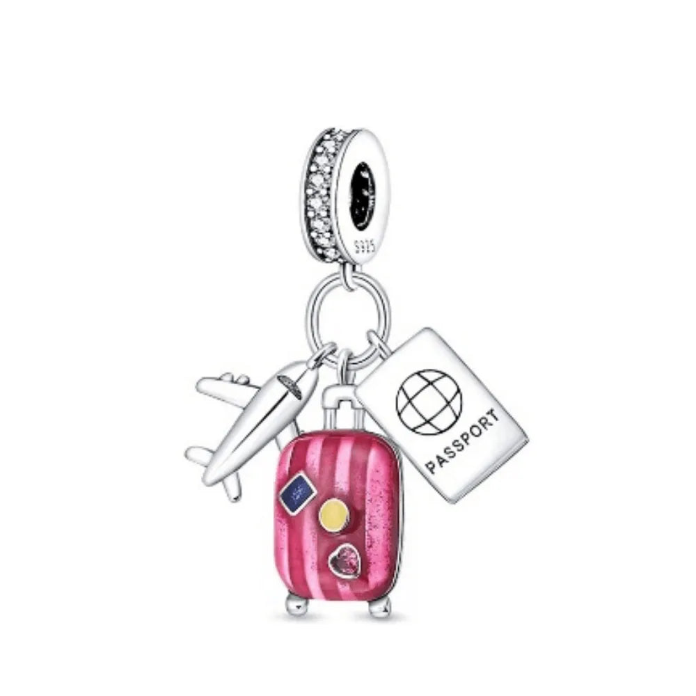Original 925 Sterling Silver Medicine Cabinet Stethoscop Charm