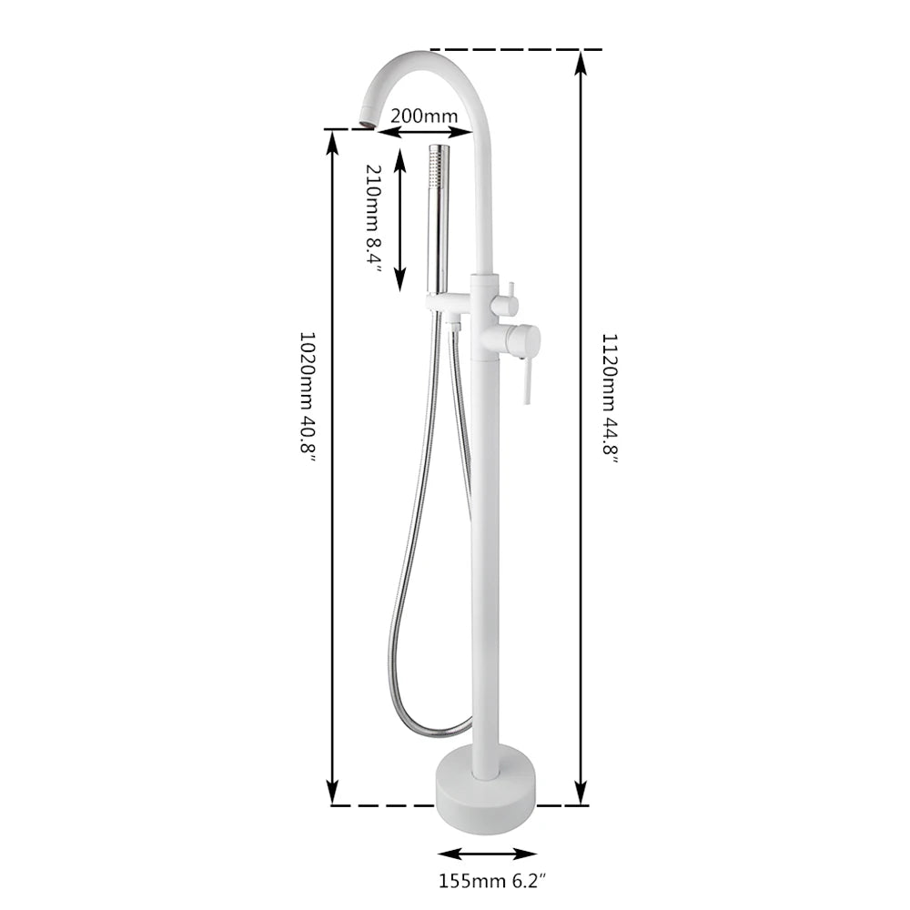 Kemaidi Golden Plated Bathtub Filler Shower Roman Tub