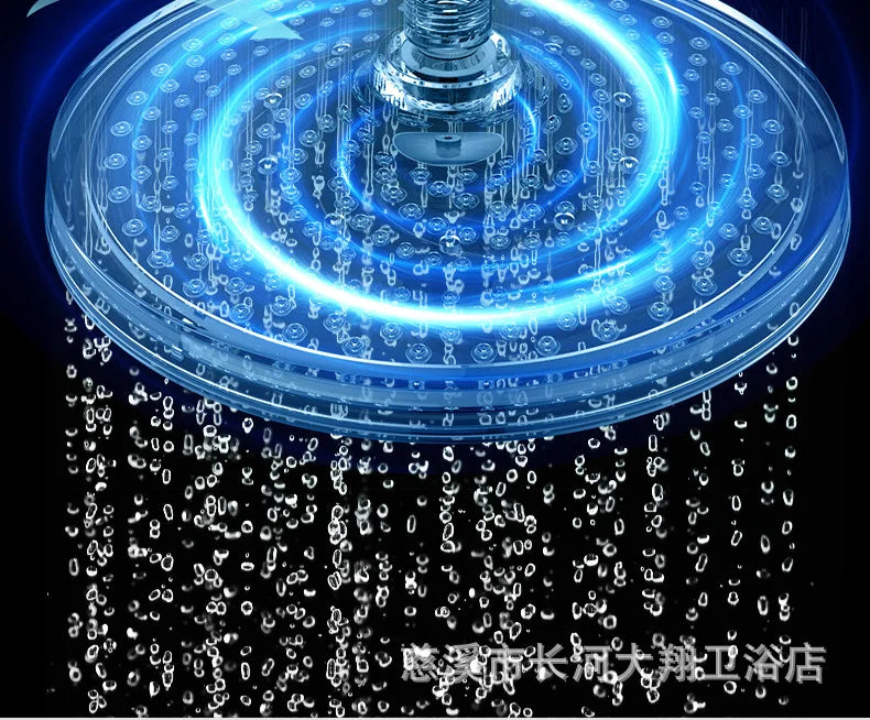 Super Pressurized Shower Top Spray Large Showerhead Bathroom