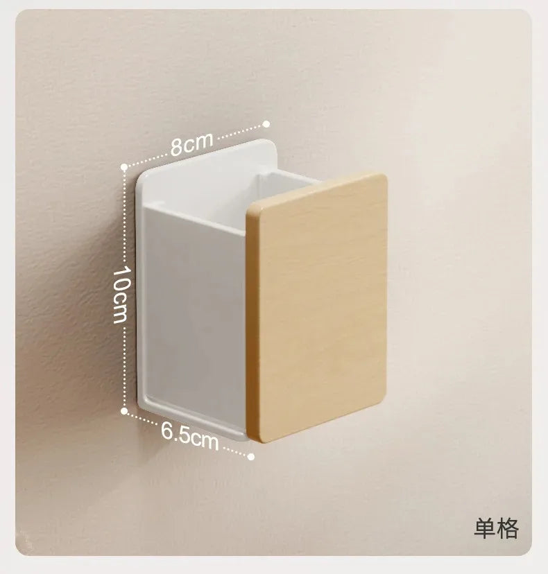 Luxury Walnut Wood Wall Mount Storage Box No