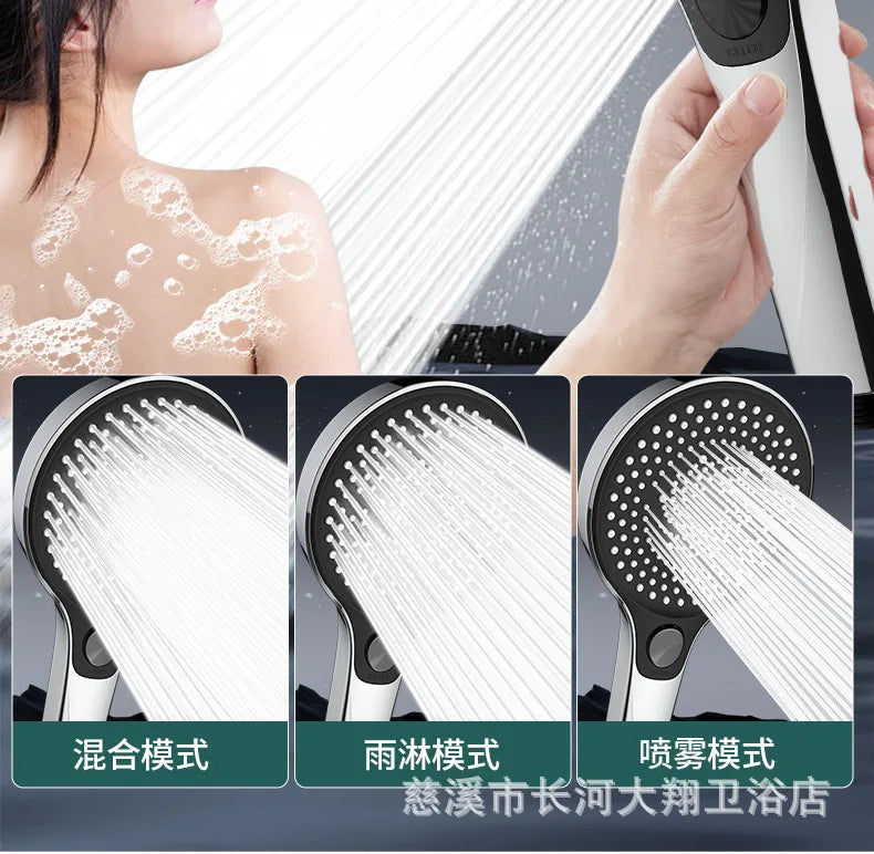 Super Pressurized Shower Top Spray Large Showerhead Bathroom