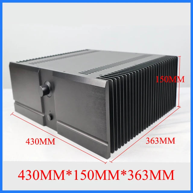 All-Aluminum Power Amplifier Chassis Class 430 150 315/363/415mm