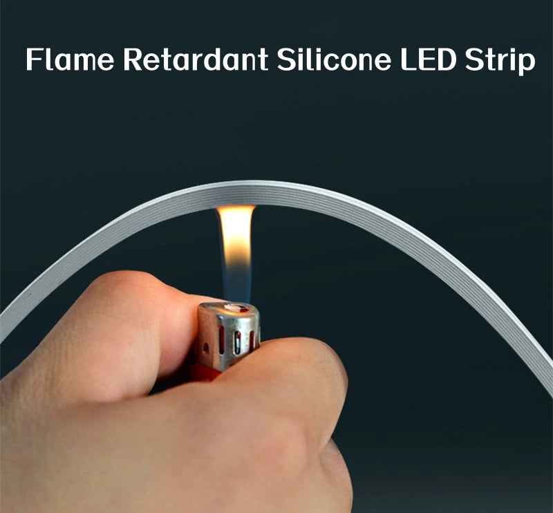 4x8mm Super Thin Led Neon Strip Light Dc12v