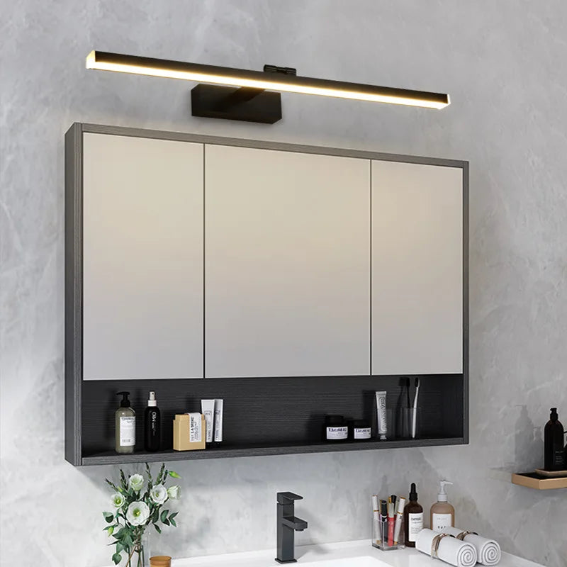 Led Modern Acrylic Wall Lamp White Black Mirror