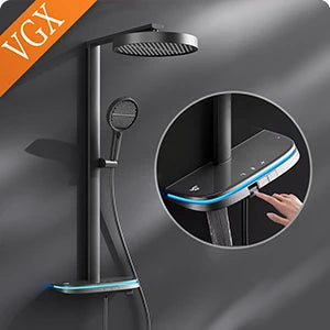 Vgx Thermostatic Shower System Luxury Concealed Bathroom Shower